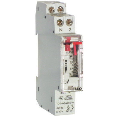 Interruttore orario analog. quadro di distribuz.