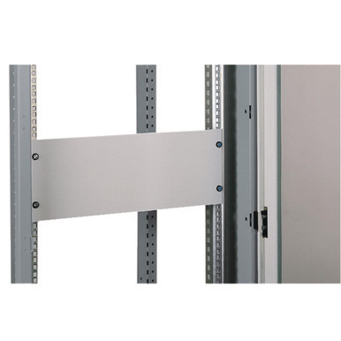 Piastra frontale per spaziatura modulare 19"