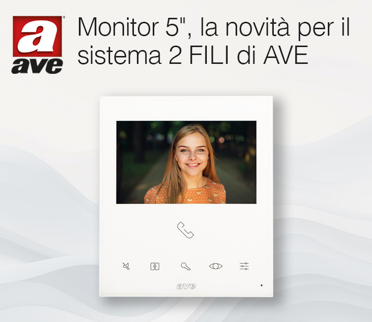 AVE Videocitofonia Monitor Wifi