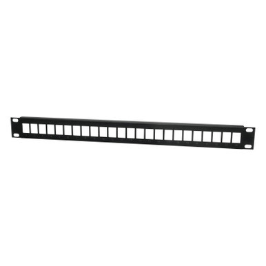 Pannello front./patch panel vuoto armadio elettr.