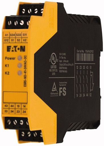 Apparecchio monitor. circuiti elett.di sicurezza