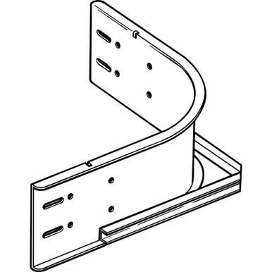 angolo flangiato per scala portacavi