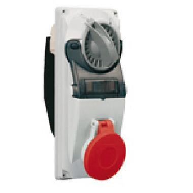 Presa CEE con interruttore