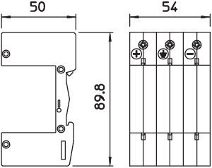 Dispositivo per protezione da sovratensioni