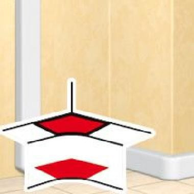 Angolo interno canale da installazione a parete