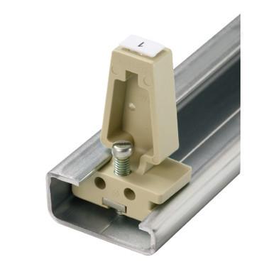 Staffa terminale per morsettiera