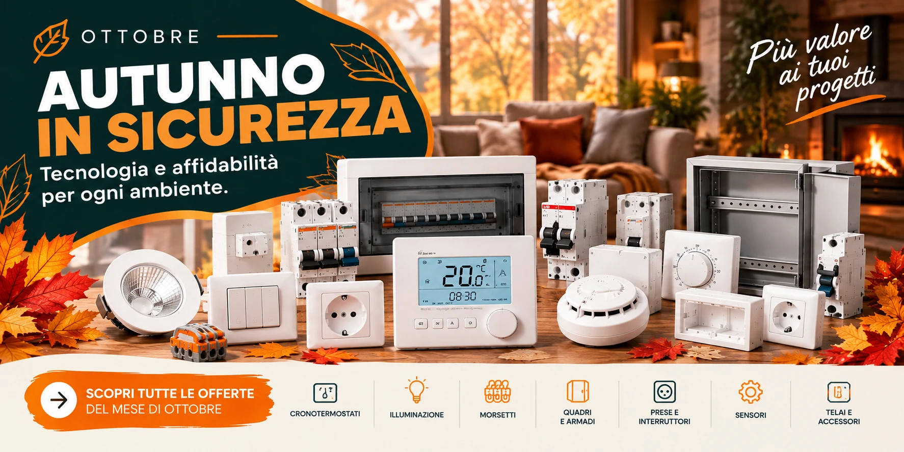 Promozioni Spesa Elettrica | Migliori marchi materiale elettrico
