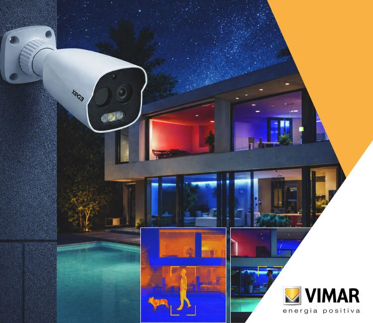 Vimar Smart Home Videocitofono Sirucrezza Smart Telecamere IP TVCC