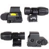 ANS set of Optical L3 X3 Scope Booster & EXPS3-2 Type Holosight QD Mount with Holosight Cover 