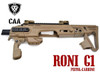 CAA RONI G1 Pistol-Carbine Conversion for Airsoft Glock DE