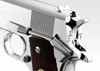 Back left of Tokyo Marui Colt Government Mark IV Series 70 Nickel Finish Gas blow back Airsoft Gun