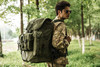 Akmax.cn military surplus rucksack army survival combat field A.L.I.C.E. backpack with suspender strap and frame olive drab