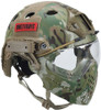 OneTigris face protection helmet PJ type helmet camouflage Military style 