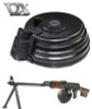 Classic Army AK RPK Series Compatible Auto Tension Type Electric Drum Magazine