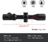 FOCUHUNTER 3-12X42SF Airsoft Tactical Scope Green Film Green Coating 1/4 MOA Rangefinder 20mm Picatinny Rail Mount