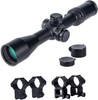 FOCUHUNTER First Focus Sight 3.5-14 x 44mm Rifle Scope Illumination Red Rifle Scope Side AO 1/4 MOA Mildot 30mm Tube Rifle Scope