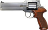 Marushin Mateba 6 inch silver ABS wooden grip gas revolver Airsoft gun