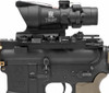 Trijicon TA31B ACOG 4 Magnification Rifle Scope & LT100 QD Mount Set Sight Replica (U.S. Military Model/Fixed Magnification/Equipped with Focusing Tube (Red)) Replica Black 