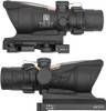 Trijicon TA31B ACOG 4 Magnification Rifle Scope & LT100 QD Mount Set Sight Replica (U.S. Military Model/Fixed Magnification/Equipped with Focusing Tube (Red)) Replica Black 