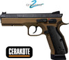HATCH: Carbon8 CZ SHADOW-2 (Cerakote Bronze) CO2 Gas Blowback (CB15) Airsoft gun 