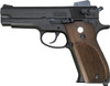 Marushin K.K. M439 Black Heavyweight Model Gun (Firing Type) with Wood-Grain Plastic Grips (Item No. 052616)