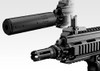 Muzzle of Tokyo Marui DEVGRU custom HK416D next generation Airsoft Electric Machine gun 