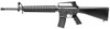Muzzle left of Tokyo Marui Colt M16A2 standard Airsoft electric rifle gun