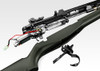 Various parts of Tokyo Marui U.S. Rifle M14 fiber stock type standard Airsoft electric rifle gun