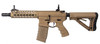 Muzzle left of G&G ARMAMENT CM16 SRS Desert color Airsoft Electric rifle gun