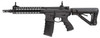 Muzzle left of  G&G ARMAMENT CM16 SRL black Airsoft electric rifle gun