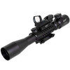 ANS Optical C3-9x40EGB Triple Rail Rifle Scope & JH400 Type OPDOT