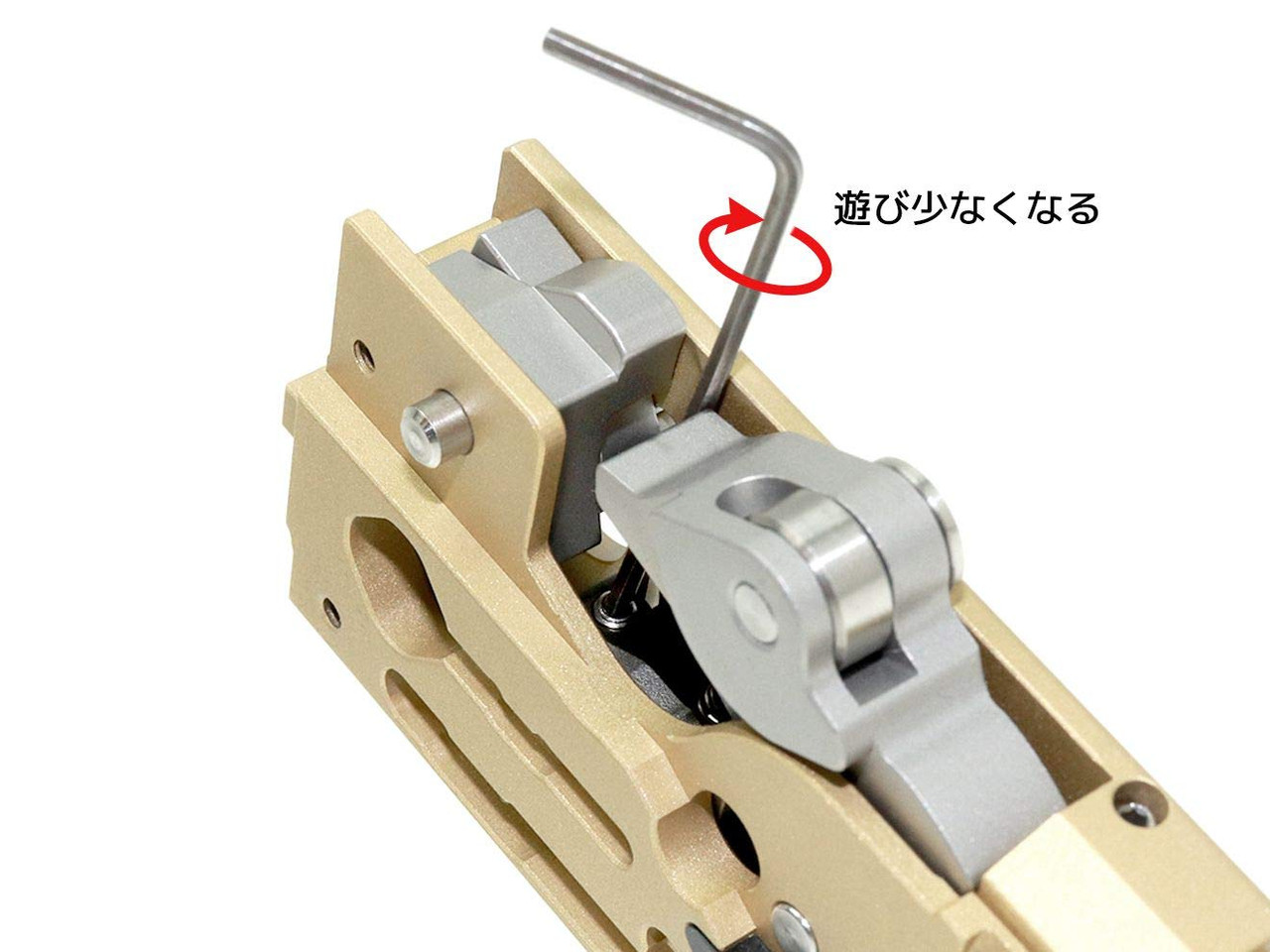 G&P CNC Adjustable Trigger Box TM GBB M4 - Airsoft Shop Japan