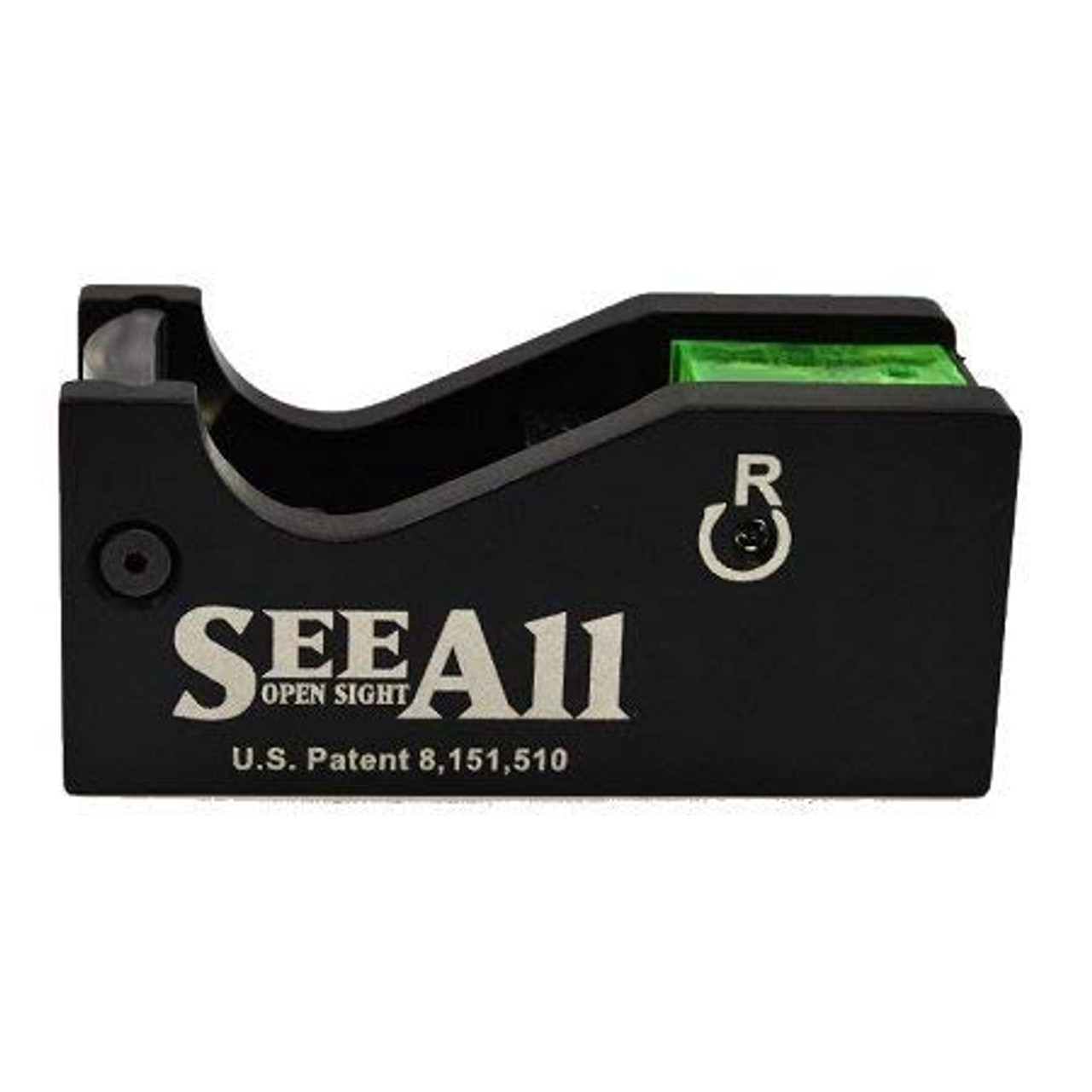 SeeAll Micro MK2 ファイバーオープンサイト 実物 狩猟 - トイガン