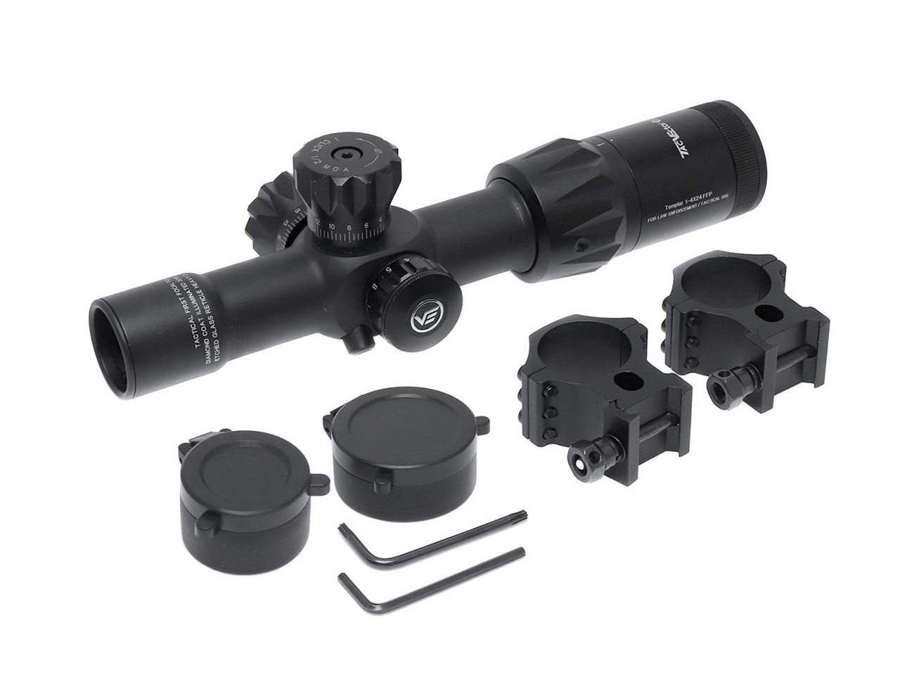 VECTOR OPTICS Templar 1-4x24 CQB First Focal Illuminated Scope