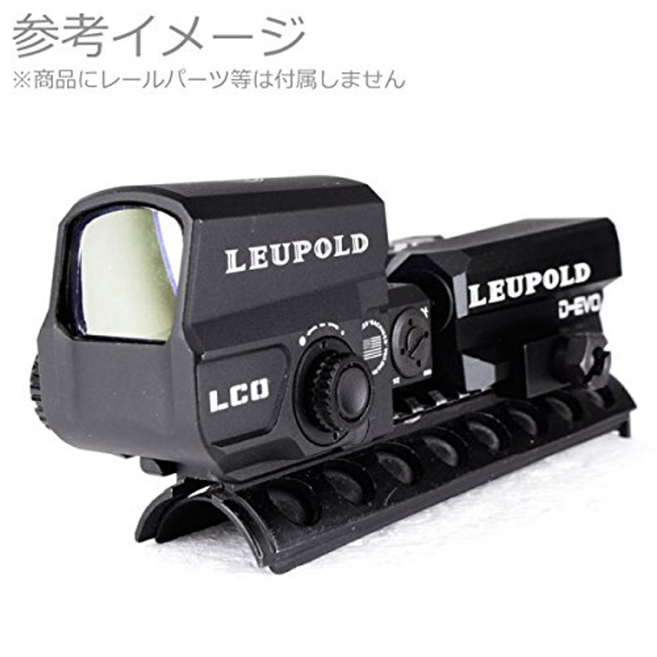 LEUPOLD D-EVO type Scope u0026 LCO type dot sight set - Airsoft Shop Japan