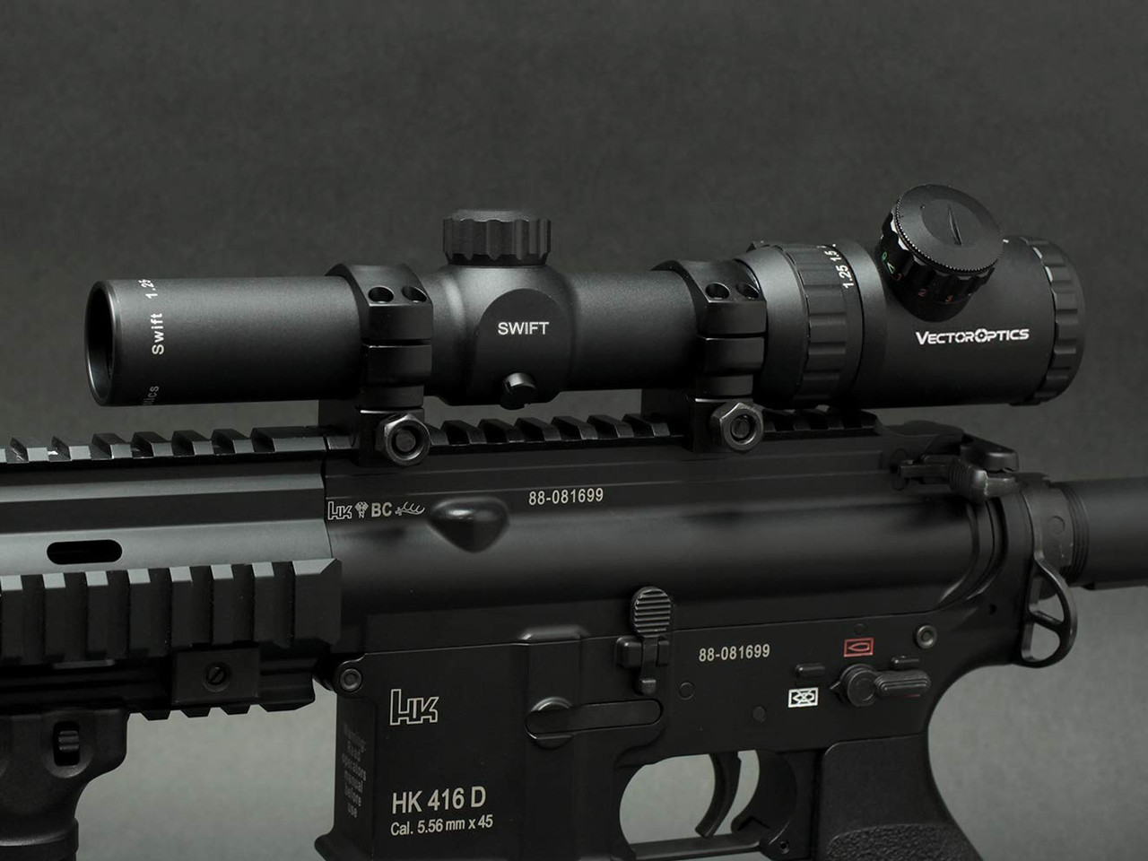 VECTOR OPTICS Swift 1.25-4.5x26 CQB illumination scope - Airsoft 