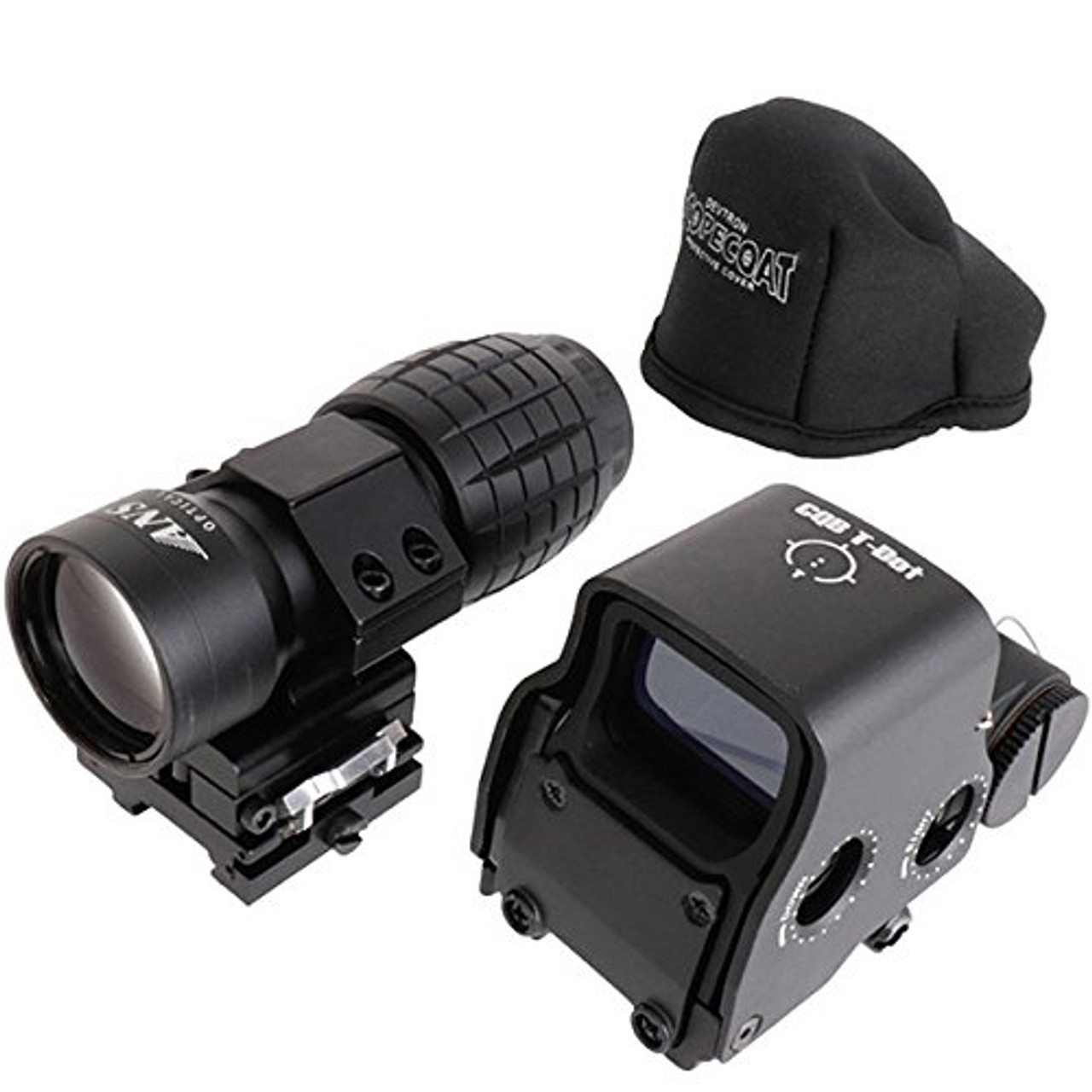 ANS set of Optical L3 X3 Scope Booster & EXPS3-2 Type Holosight QD