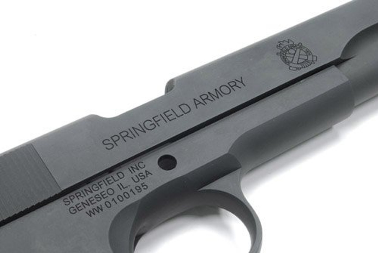 GUARDER M1911A1 SPRING FIELD Aluminum Slide & Frame Dark Gray