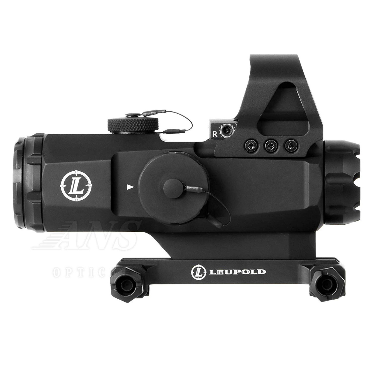 Leupold Mark 4 HAMR type 4x scope with delta point type dot sight