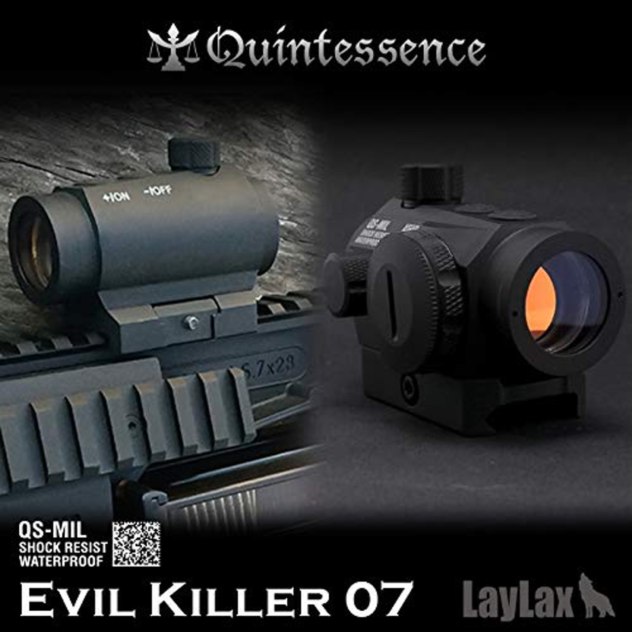 Laylax Quintessence Dot sight Evil Killer 07 - Airsoft Shop Japan