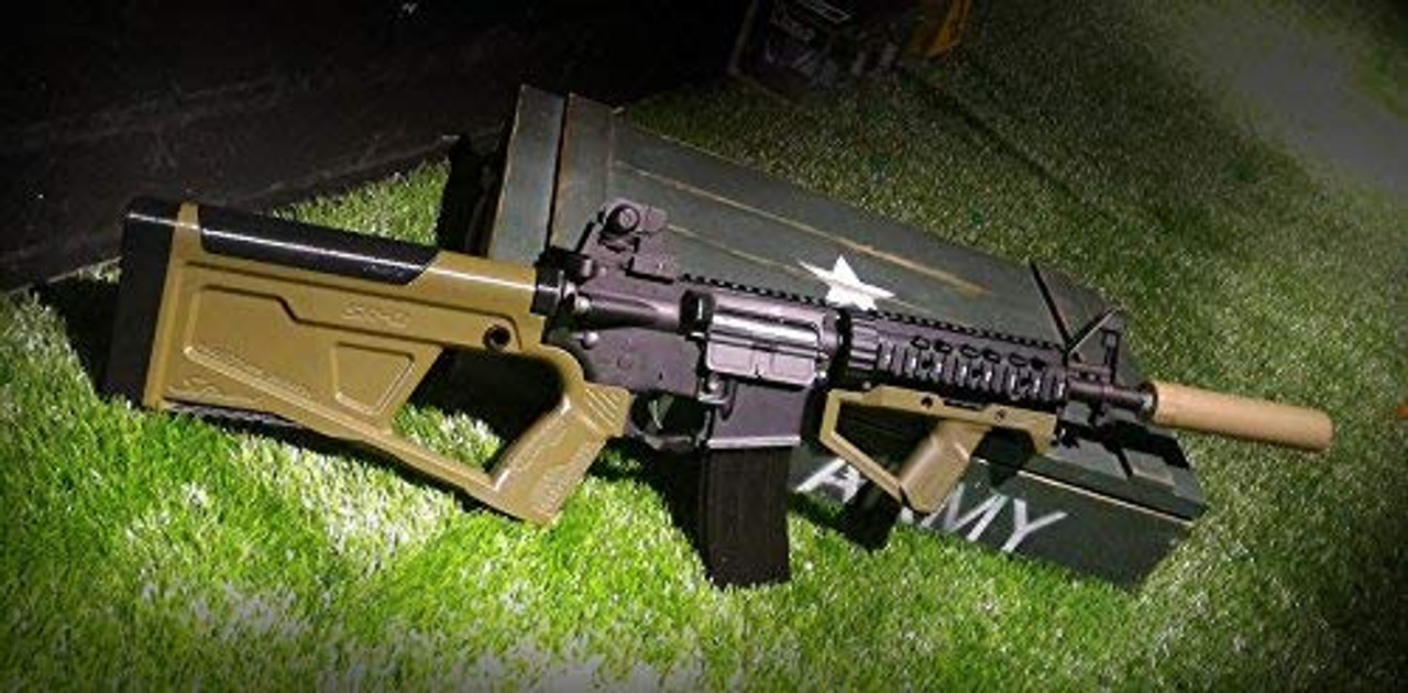 SRU SRQ AEG AR Advanced Kit Tan - Airsoft Shop Japan