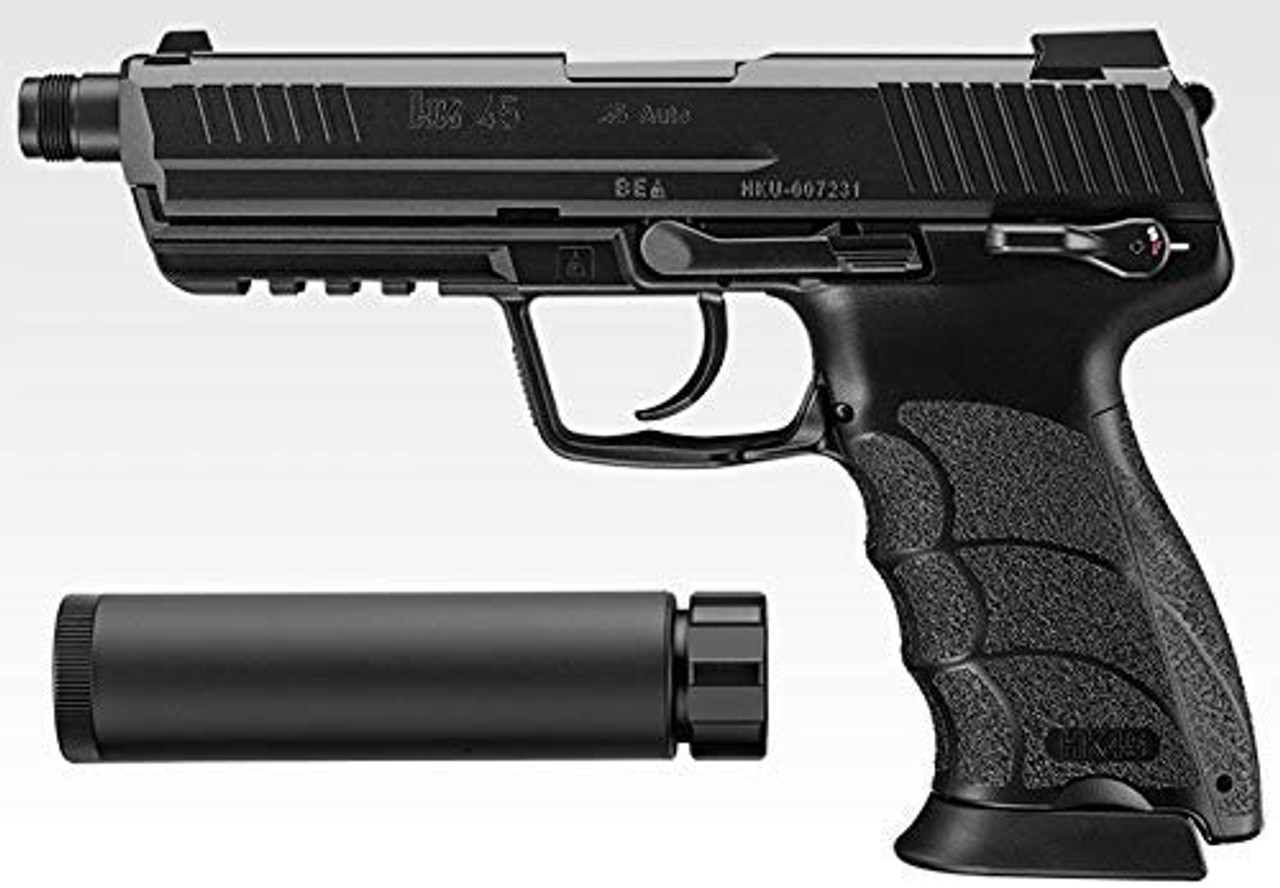 Tokyo Marui No.93 HK45 Tactical Black GBB Airsoft gun - Airsoft 