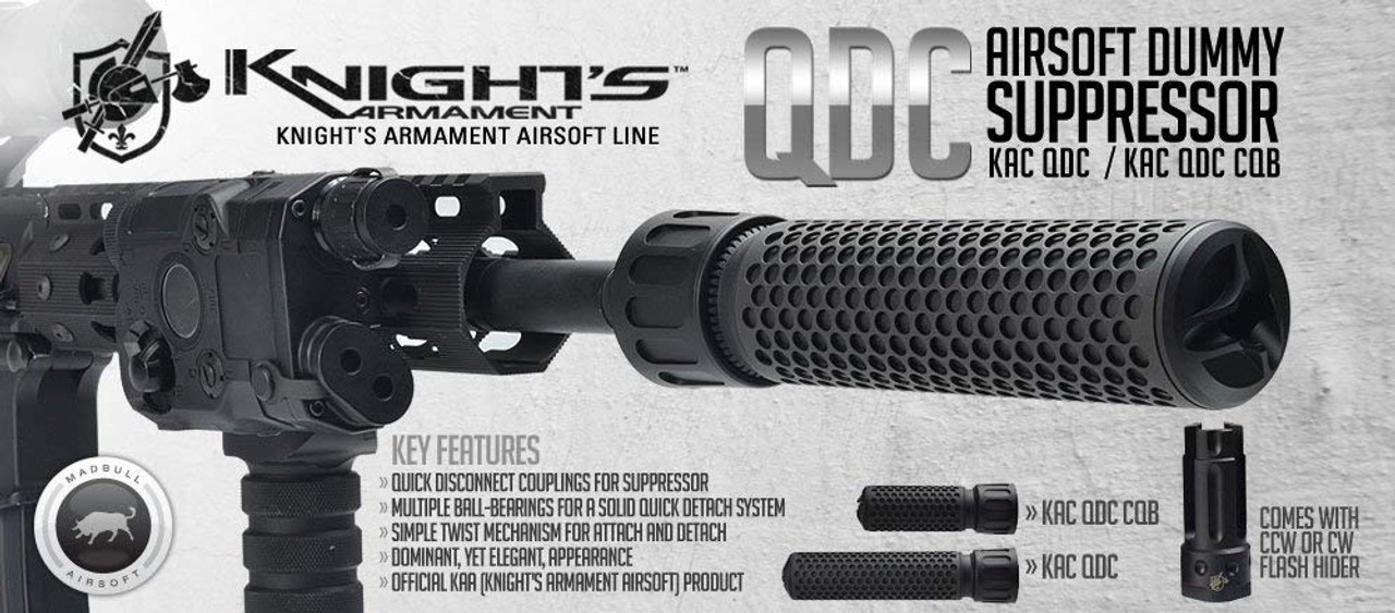 KNIGHT'S ARMAMENT KAC QDC CQB Airsoft Dummy Suppressor Screw K03-002CW