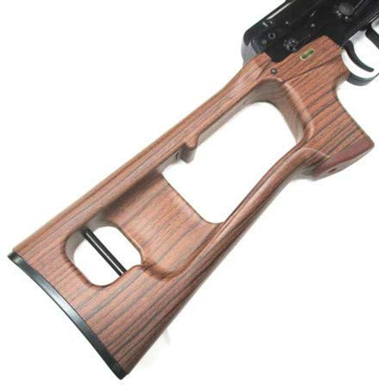 We-Tech Dragunov SVD steel receiver Ver fake wood GBB Airsoft rifle