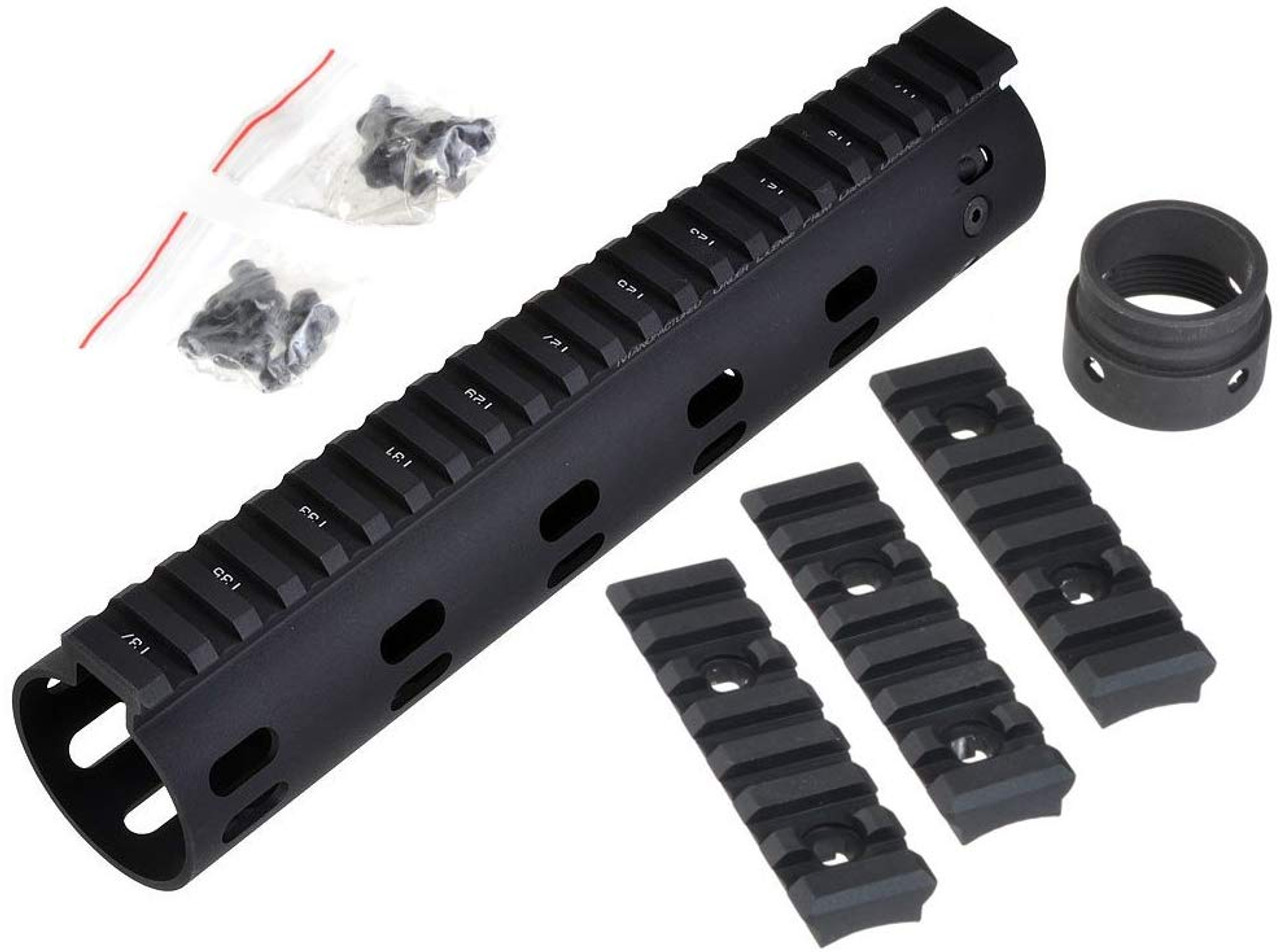 Madbull Airsoft Daniel Defense Certified MFR RAS 9 Black