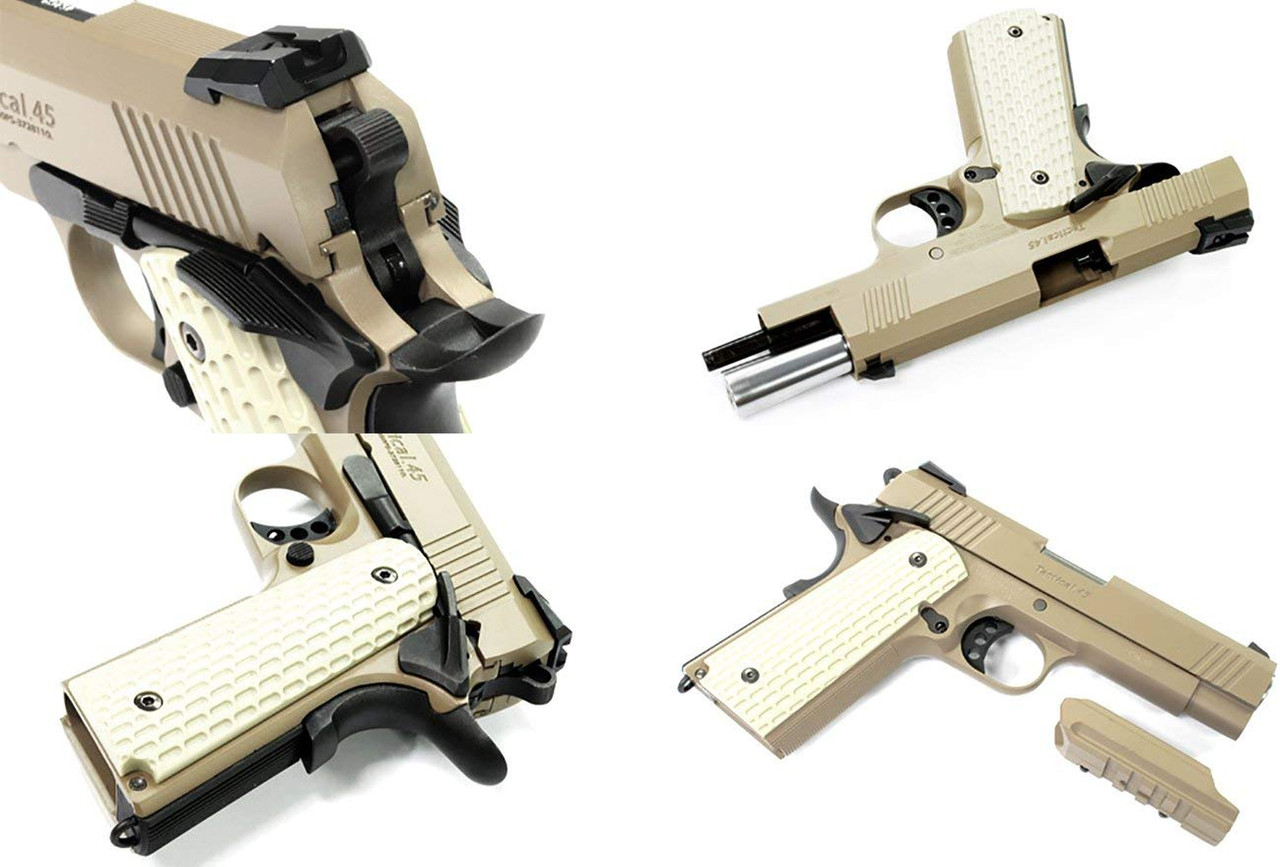 GUARDER Aluminum Slide & Frame Set for Warrior 4.3 CAPA-20 TAN