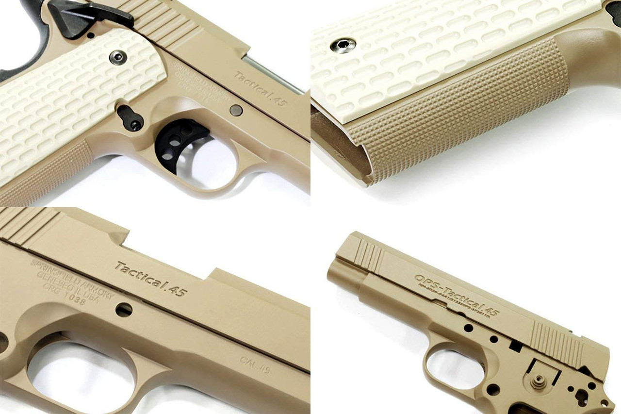 GUARDER Aluminum Slide & Frame Set for Warrior 4.3 CAPA-20 TAN
