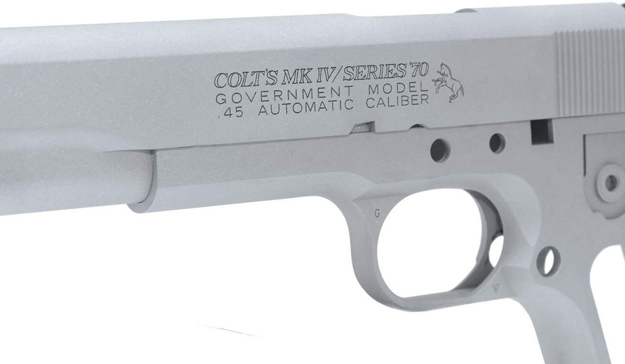 GUARDER COLT 1911 Series 70's Aluminum Slide & Frame Silver M1911