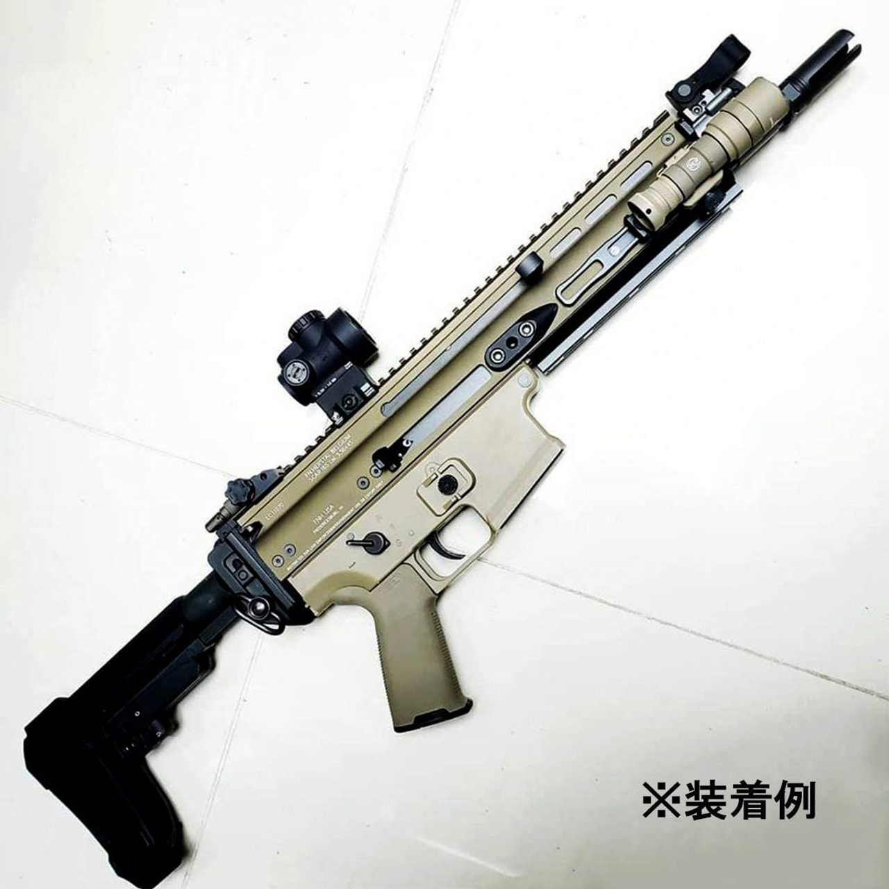 Airsoft Artisan PMM Type SCAR 16/17 M-LOK Rail Section / Extension Set Dark Earth*Pistol is not included