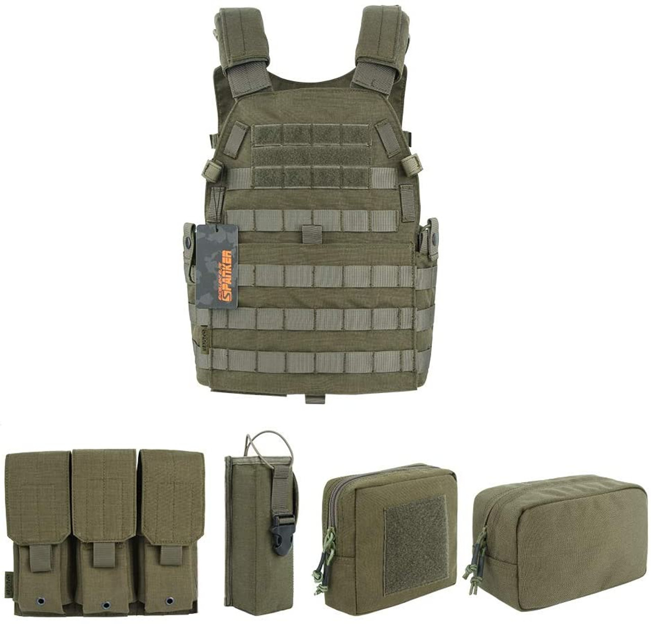 EXCELLENT ELITE SPANKER Plate Carrier Multicam JPC Tactical Vest Multicam